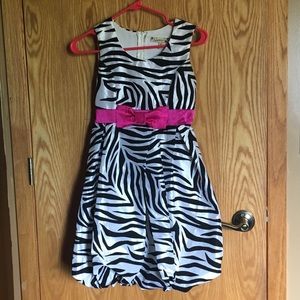Zebra Cupcake Dress!!
